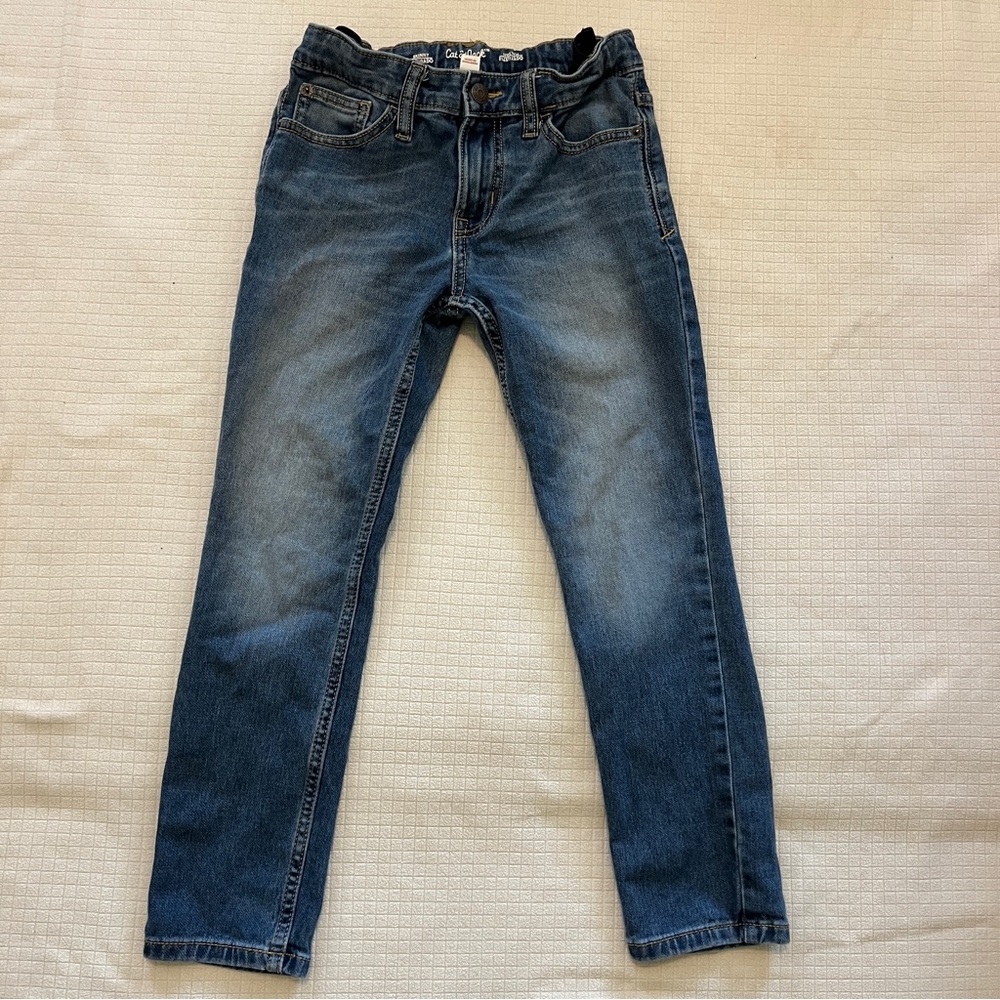 Boys jeans, size 8, skinny stretch, Cat and Jack